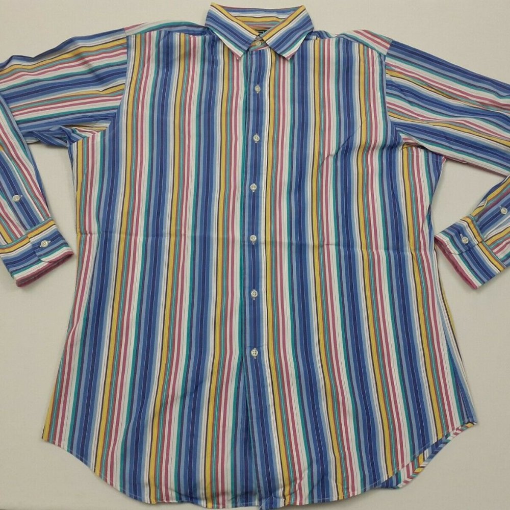 Polo Ralph Lauren Curham Classic Fit Striped Long